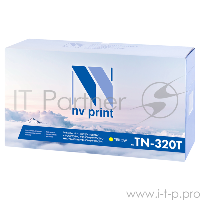 Картридж NVPrint совместимый Brother TN-320T Yellow для HL-4140CN/4150CDN/4570CDW/DPC- (1500k)