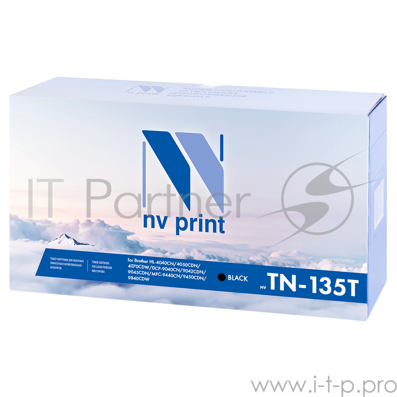 Картридж NVPrint совместимый Brother TN-135T Black для HL-4040CN/4050CDN/4070CDW/DCP- (5000k)