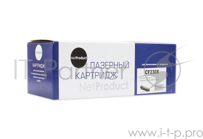 Тонер-картридж NetProduct (N-CF230X) для HP LaserJet Pro M203/MFP M227, 3,5K (без чипа)