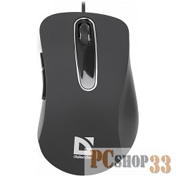 Мышь Defender Datum MM-070 Black USB 52070 {1000 dpi, 4 + колесо-кнопка,совместимсть с Windows 2000/XP/Vista/7/8,Mac OS X 10}