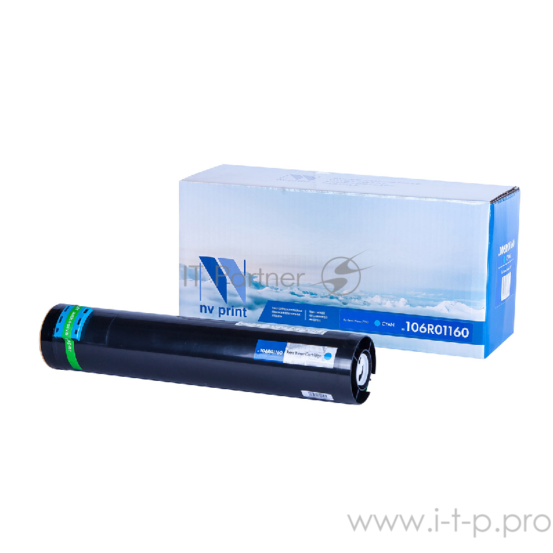 Тонер-картридж NVP совместимый Xerox 106R01160 Cyan для Phaser 7760 (25000k)