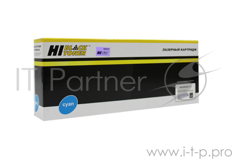 Тонер-картридж Hi-Black (HB-46490631) для OKI C532/C542/MC573/MC563, C, 6K