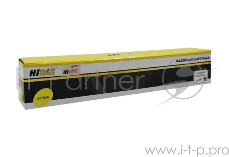 Тонер-картридж Hi-Black (HB-46508733) для OKI C332/MC363, Y, 3K