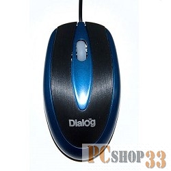 Мышь Мышь MOP-12BU Dialog Pointer Laser - 3 кнопки + ролик прокрутки, USB