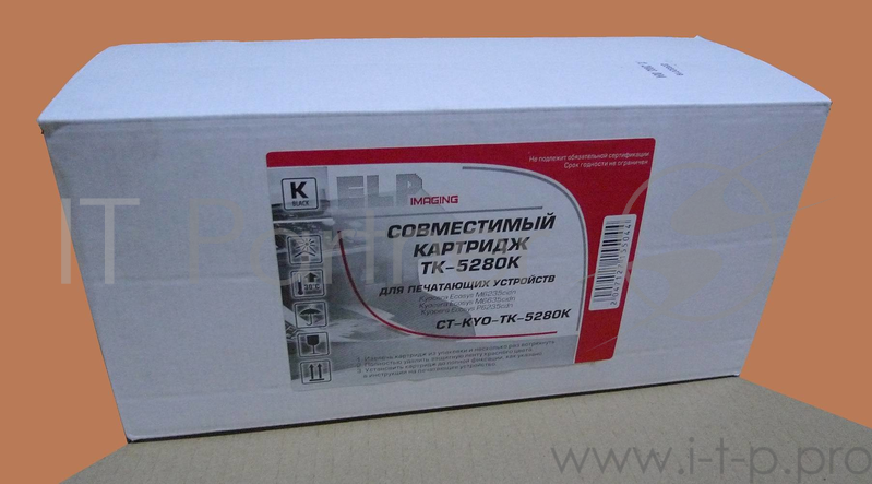 Тонер-картридж для Kyocera Ecosys M6235cidn/M6635cidn/P6235cdn black TK-5280K 13K (С ЧИПОМ) (ELP Imaging®)