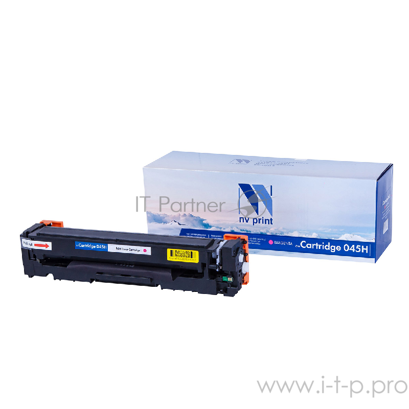 Картридж NVPrint совместимый NV-045H Magenta для Canon i-SENSYS LBP611Cn/LBP613Cdw/MF631Cn/MF6 (2200k)