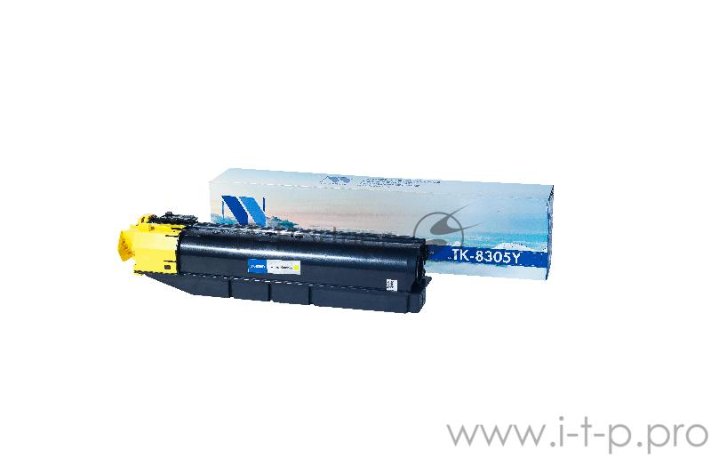 Картридж NVP совместимый NV-TK-8305 Yellow для Kyocera TASKalfa-3050/TASKalfa-3051/TA (15000k)