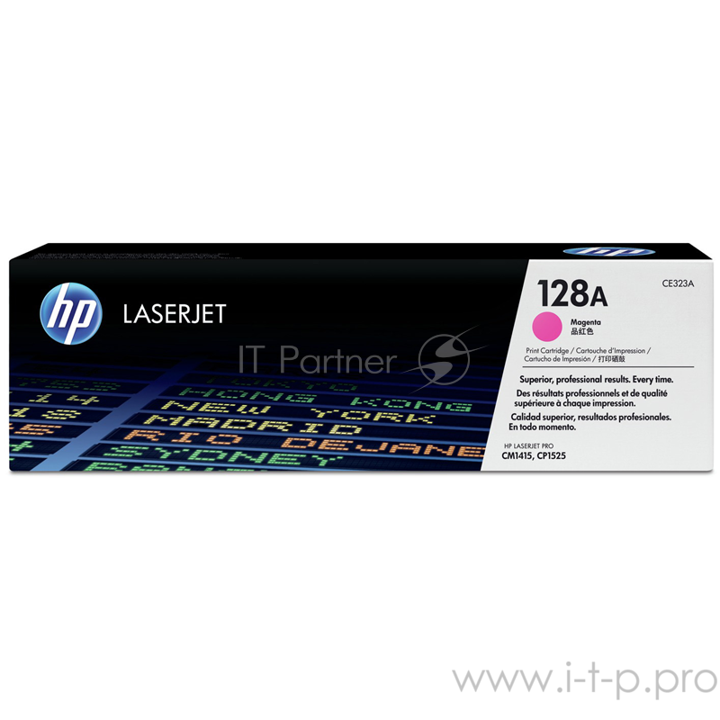 Тонер-картридж HP CE323A пурпурный CLJ Pro CM1415FN/CM1415FNW/CP1525N/CP1 (1300 стр.)