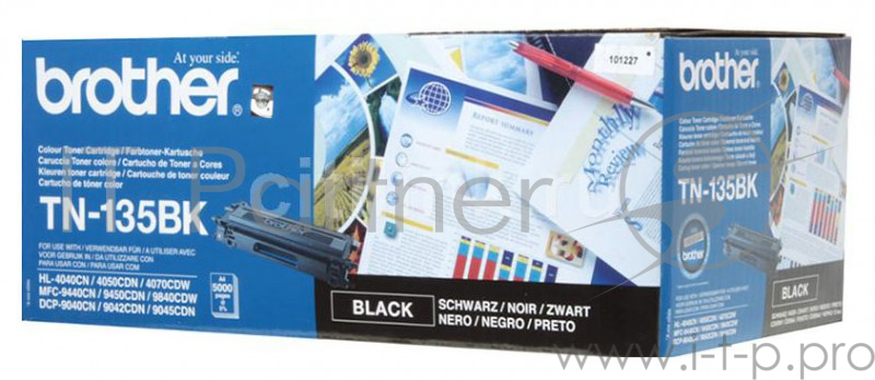 Картридж-тонер Brother TN135BK black cyan HL4040CN/4050CN/MFC 9040CN/9440CN (5 000 стр)