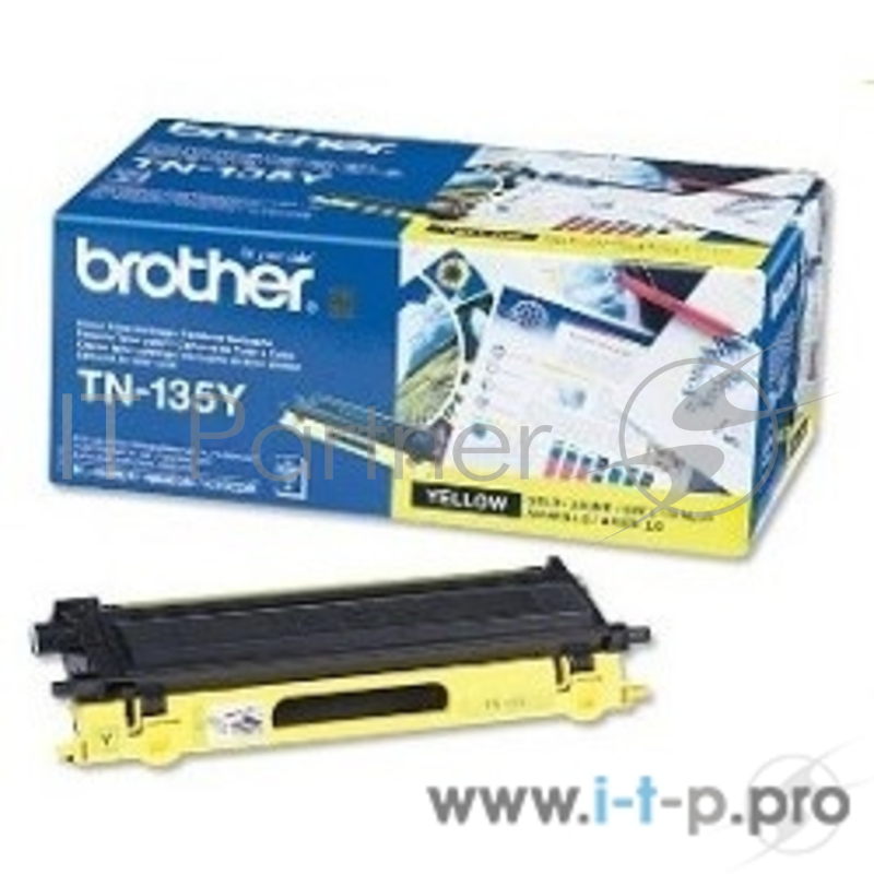 Расходные материалы Brother TN-135Y Картридж, Yellow {HL4040CN/4050CN/MFC 9040CN/9440CN, (4000 стр.)}