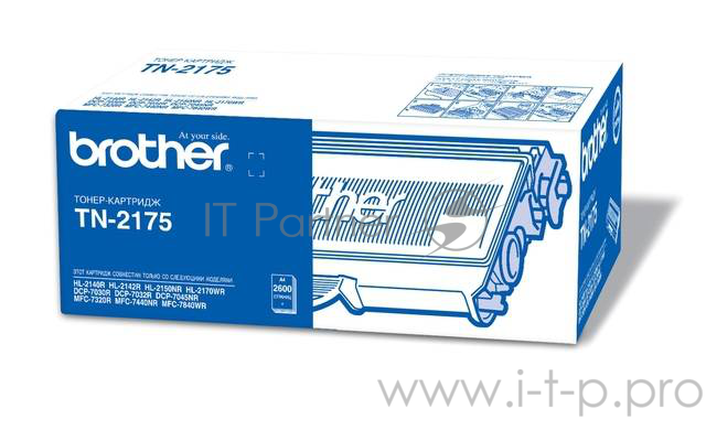 Расходные материалы Brother TN-2175 Картридж {HL-2140/2150/2170, (2600стр.)}