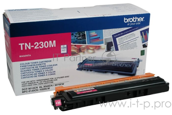 Тонер-картридж Brother TN-230M, Magenta, 1400стр., для HL-3040CN/DCP-9010CN/MFC-9120CN