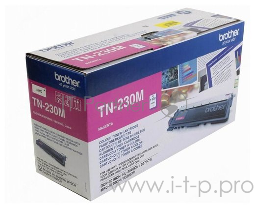 Тонер-картридж Brother TN-230M, Magenta, 1400стр., для HL-3040CN/DCP-9010CN/MFC-9120CN
