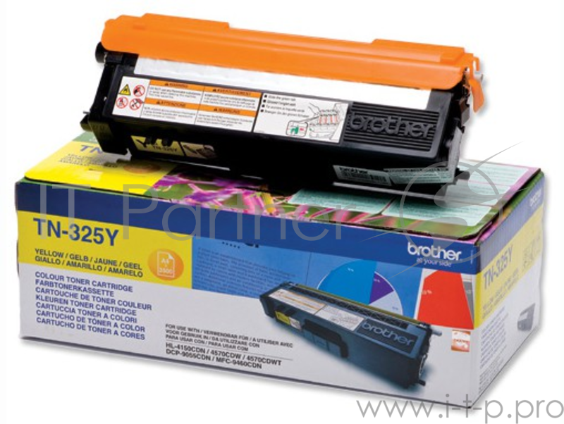 Расходные материалы Brother TN-325Y Картридж, Yellow {HL-4150CDN/MFC-9465CDN, желтый, (3500 коп)}