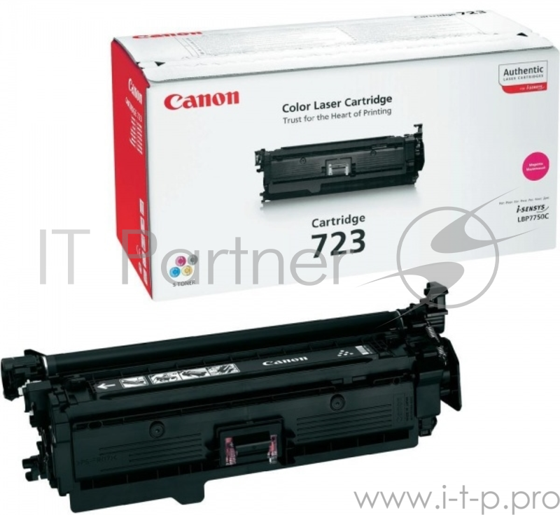 Тонер-картридж Canon Carteidge 723M (2642B002) Magenta пурпурный, 8500 стр., для LBP7750Cdn
