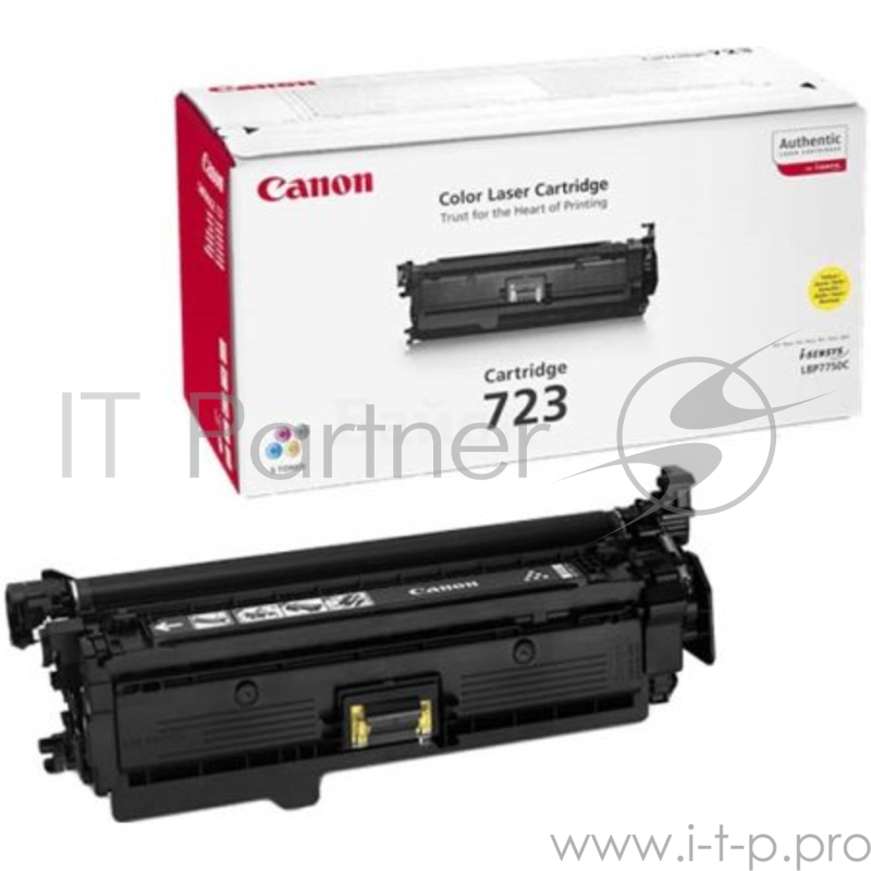 Тонер-картридж Canon Cartridge 723Y (2641B002) Yellow желтый, 8500 стр., для LBP7750Cdn
