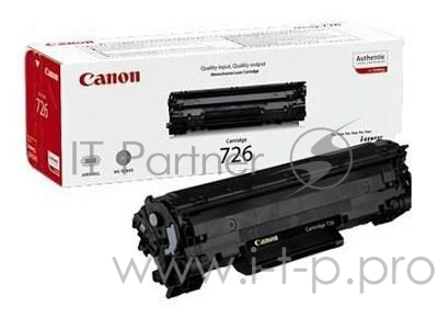 Тонер-картридж Canon Cartridge 726 (3483B002) Black черный, 2100 стр., для LBP6200d