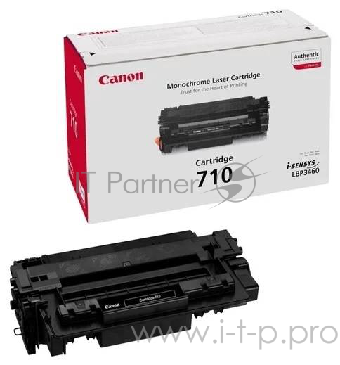 Тонер-картридж Canon 710 6K (0985B001) Black черный, 6000 стр., для LBP3460