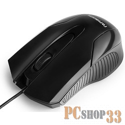Мышь Гарнизон GM-210, USB, чип- Х, черный, 1000 DPI, 2кн.+колесо-кнопка