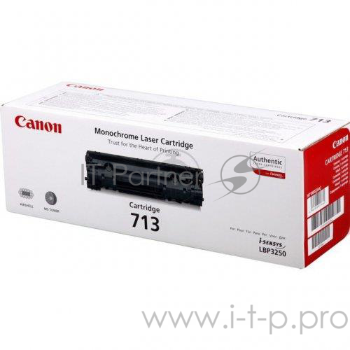 Тонер-картридж Canon Cartridge 713 (1871B002), черный, 2000 стр., для LBP-3250
