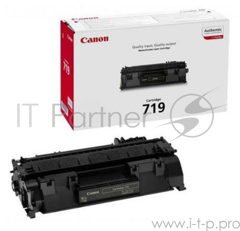 Тонер-картридж Canon Cartridge 719 (3479B002) Black черный, 2100 стр., для i-Sensys MF5840/MF5880/LBP6300/LBP6650