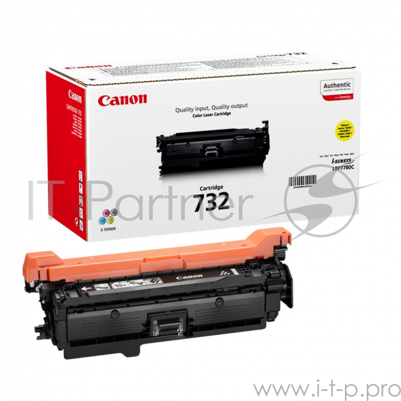 Тонер-картридж Canon Cartridge 732C (6262B002) Cyan голубой, 1500 стр., для LBP7100/7110