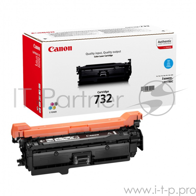 Тонер-картридж Canon Cartridge 732C (6262B002) Cyan голубой, 1500 стр., для LBP7100/7110