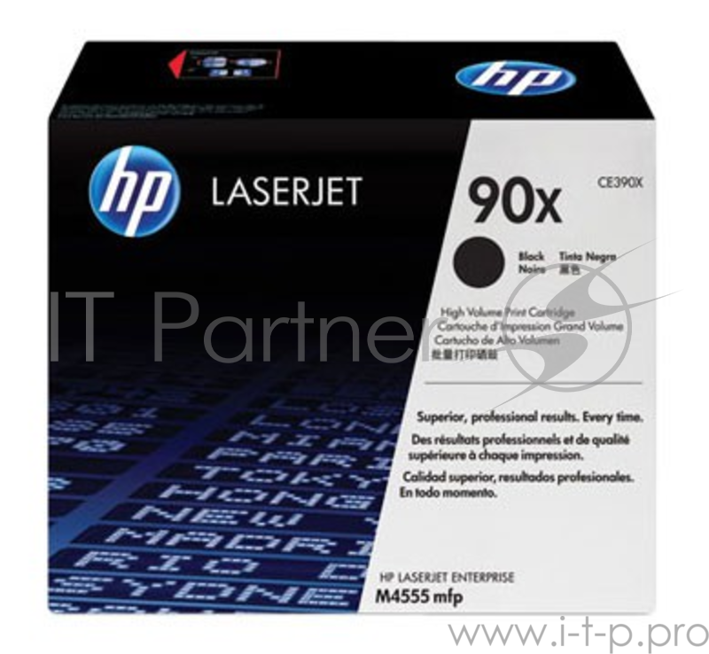 Тонер-картридж двойная упаковка HP CE390XD черный LJ M4555/h/f/fskm mfp Enterprise M602n/M602dn/M602x/M603n/M603d (2х24000 стр)