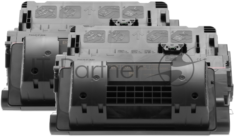 Тонер-картридж двойная упаковка HP CE390XD черный LJ M4555/h/f/fskm mfp Enterprise M602n/M602dn/M602x/M603n/M603d (2х24000 стр)