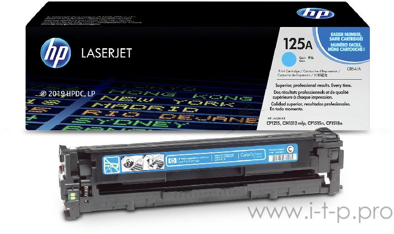 Тонер-картридж HP CE321A 128A голубой для CLJ Pro CM1415FN/CM1415FNW/CP1525N/CP1 1300 стр.