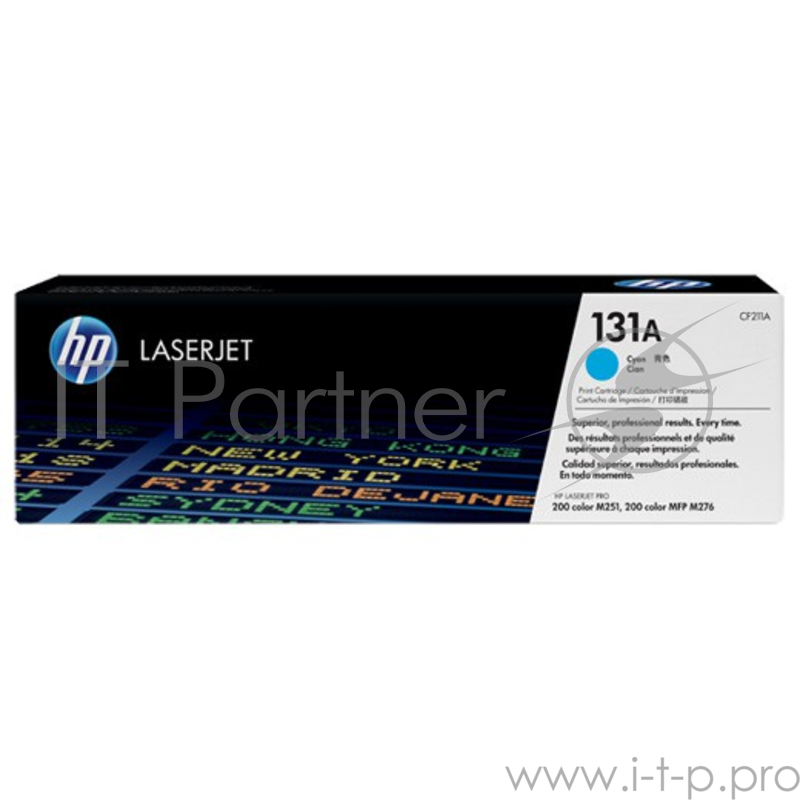 Расходные материалы HP CF211A Картридж ,Cyan{LaserJet Pro 200 M251/M276, Cyan, (1800стр.)}