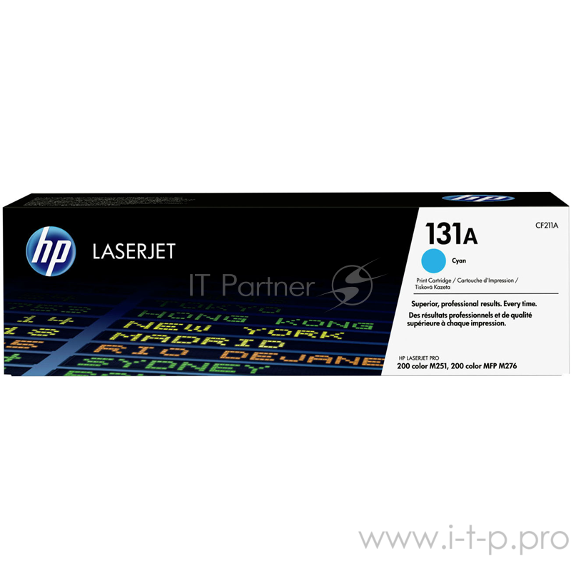 Расходные материалы HP CF211A Картридж ,Cyan{LaserJet Pro 200 M251/M276, Cyan, (1800стр.)}