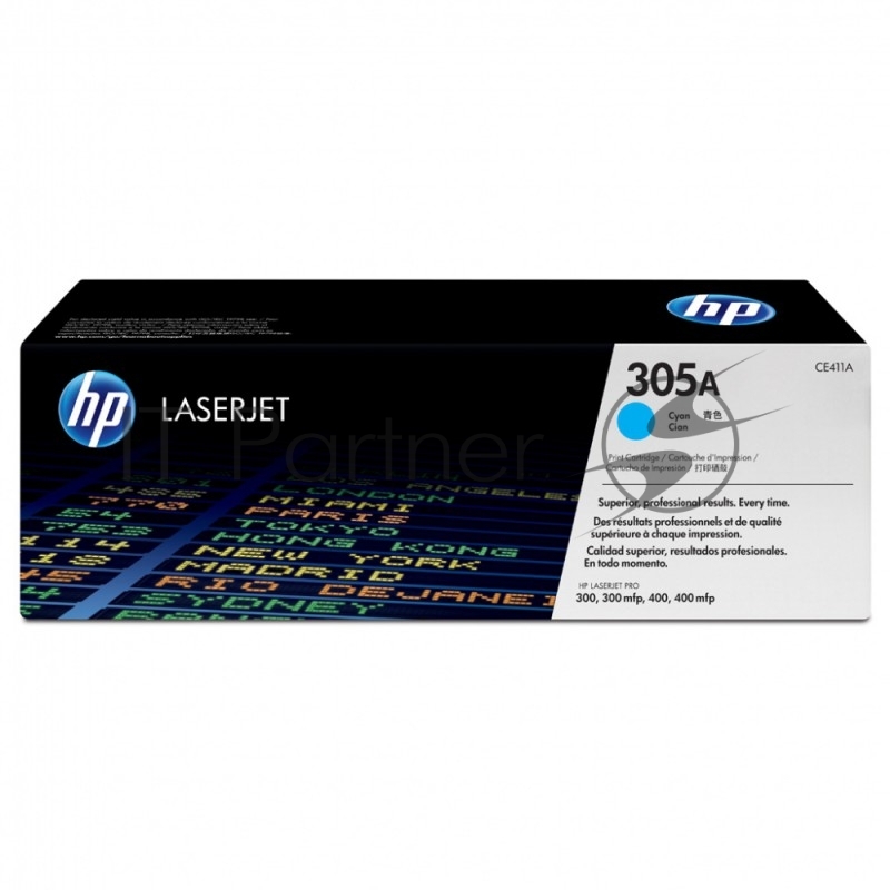 Расходные материалы HP CE411A Картридж ,Cyan{CLJ Pro 300 Color M351 /Pro 400 Color M451/Pro 300 Color MFP M375/Pro 400 Color MFP M475, Cyan, (2 600 стр.)}