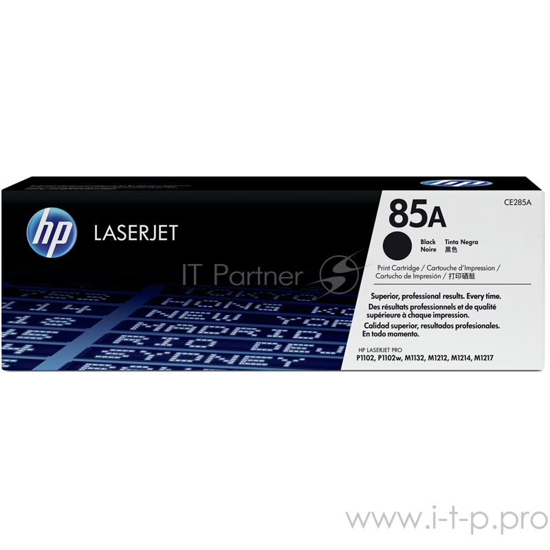 Тонер-картридж HP CE285A Black черный, 1600 стр., для LaserJet P1102/P1102w, M1132/M1212nf