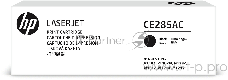 Тонер-картридж HP CE285A Black черный, 1600 стр., для LaserJet P1102/P1102w, M1132/M1212nf