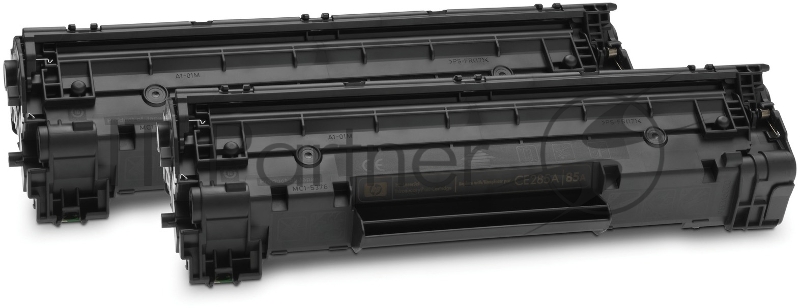 Картридж HP CE285AF/CE285AD черный, для P1102/P1102w, M1132/M1212nf, 1130/1217, двойная упаковка (2 HP85A x 1600стр.)