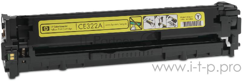 Тонер-картридж HP CE322A 128A желтый для CLJ Pro CM1415FN/CM1415FNW/CP1525N/CP1 1300 стр.