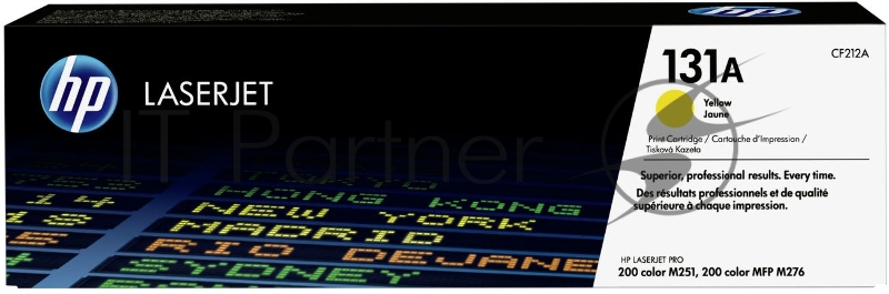 Расходные материалы HP CF212A Картридж, Yellow {LaserJet Pro 200 M251/M276, Yellow, (1800стр.)}