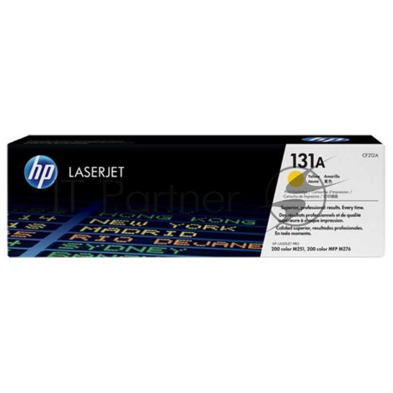 Расходные материалы HP CF212A Картридж, Yellow {LaserJet Pro 200 M251/M276, Yellow, (1800стр.)}