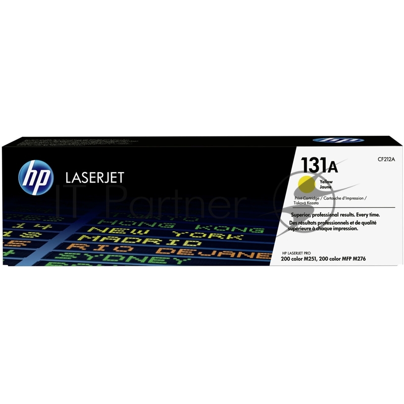 Расходные материалы HP CF212A Картридж, Yellow {LaserJet Pro 200 M251/M276, Yellow, (1800стр.)}