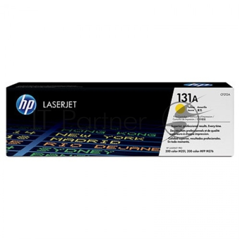 Расходные материалы HP CF212A Картридж, Yellow {LaserJet Pro 200 M251/M276, Yellow, (1800стр.)}