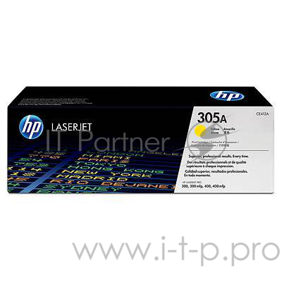 Расходные материалы HP CE412A Картридж ,Yellow{CLJ Pro 300 Color M351 /Pro 400 Color M451/Pro 300 Color MFP M375/Pro 400 Color MFP M475, Yellow, (2 600 стр.)}