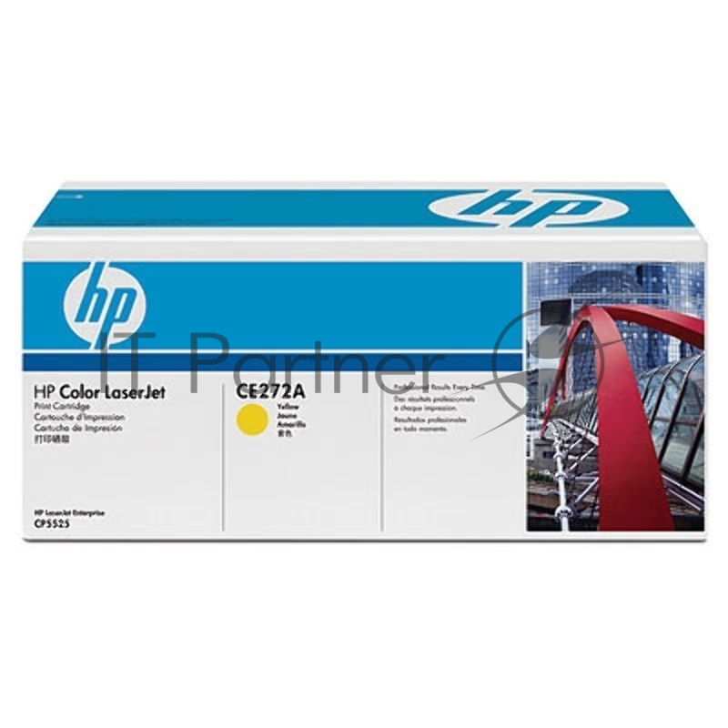 Расходные материалы HP CE272A Картридж ,Yellow{CLJ CP5520/5525, Yellow, (15000стр.)}