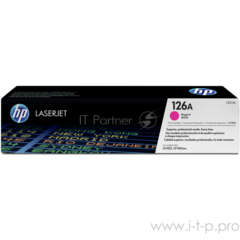 Расходные материалы HP CE313A Картридж ,Magenta{LaserJet Pro CP1025, Magenta, (1000стр.)}