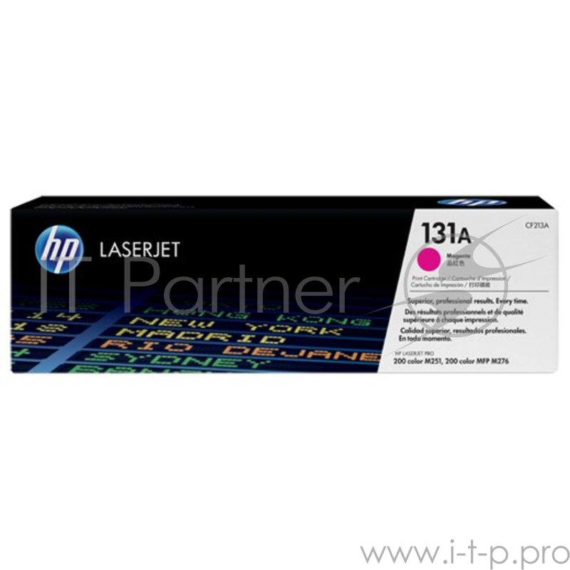 Расходные материалы HP CF213A Картридж ,Magenta{LaserJet Pro 200 M251/M276, Magenta, (1800стр.)}