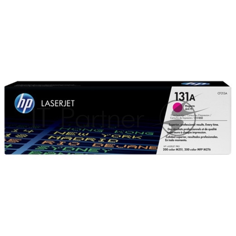 Расходные материалы HP CF213A Картридж ,Magenta{LaserJet Pro 200 M251/M276, Magenta, (1800стр.)}
