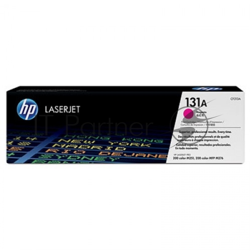 Расходные материалы HP CF213A Картридж ,Magenta{LaserJet Pro 200 M251/M276, Magenta, (1800стр.)}