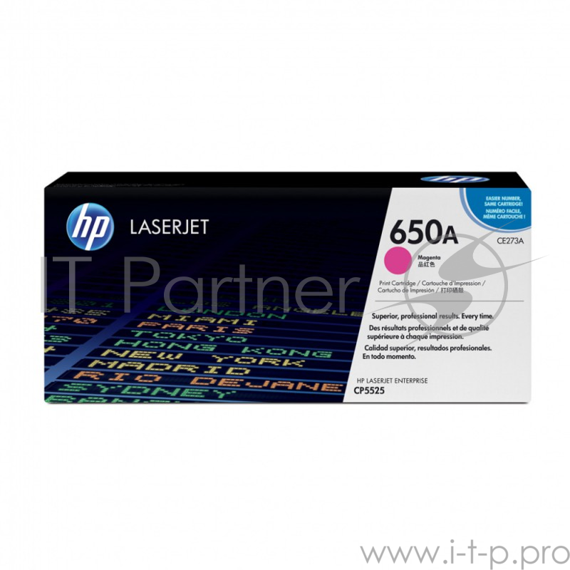 Расходные материалы HP CE273A Картридж ,Magenta{CLJ CP5520/5525, Magenta, (15000стр.)}