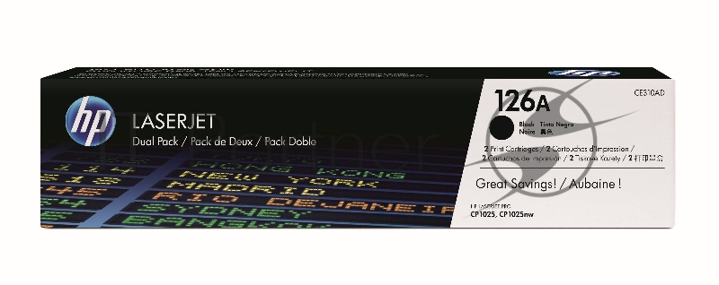 Расходные материалы HP CE310AD Картридж ,Black{LaserJet Pro CP1025, Black (Dual Pack)}