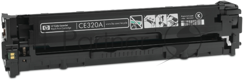 Тонер-картридж HP CE320A черный CLJ Pro CM1415FN/CM1415FNW/CP1525N/CP1 (2 000 стр.)